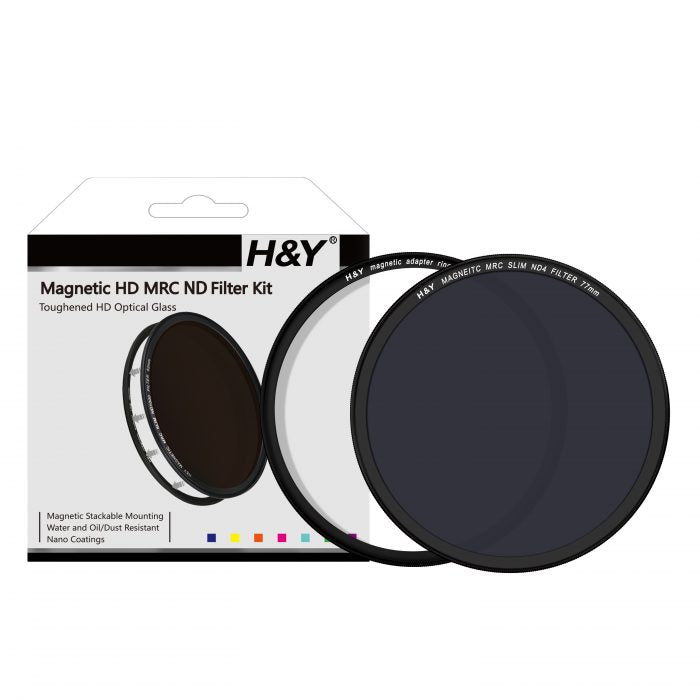 H&Y Magnetic Circular ND Filter Kit (3/6/10 stops) with lens cap
