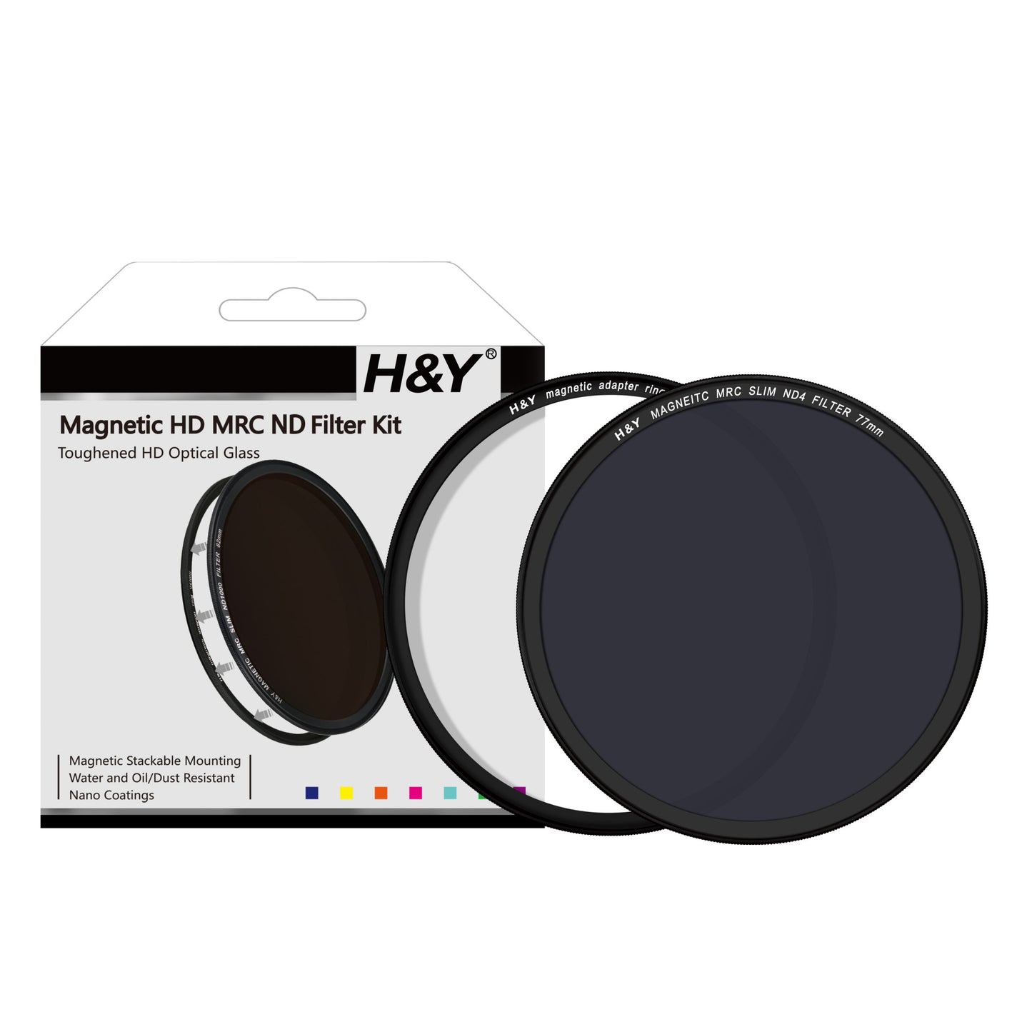 H&Y Circular Magnetic Filter ND Kit (UV,CPL, ND64) - ZV-1, GR3, X100V