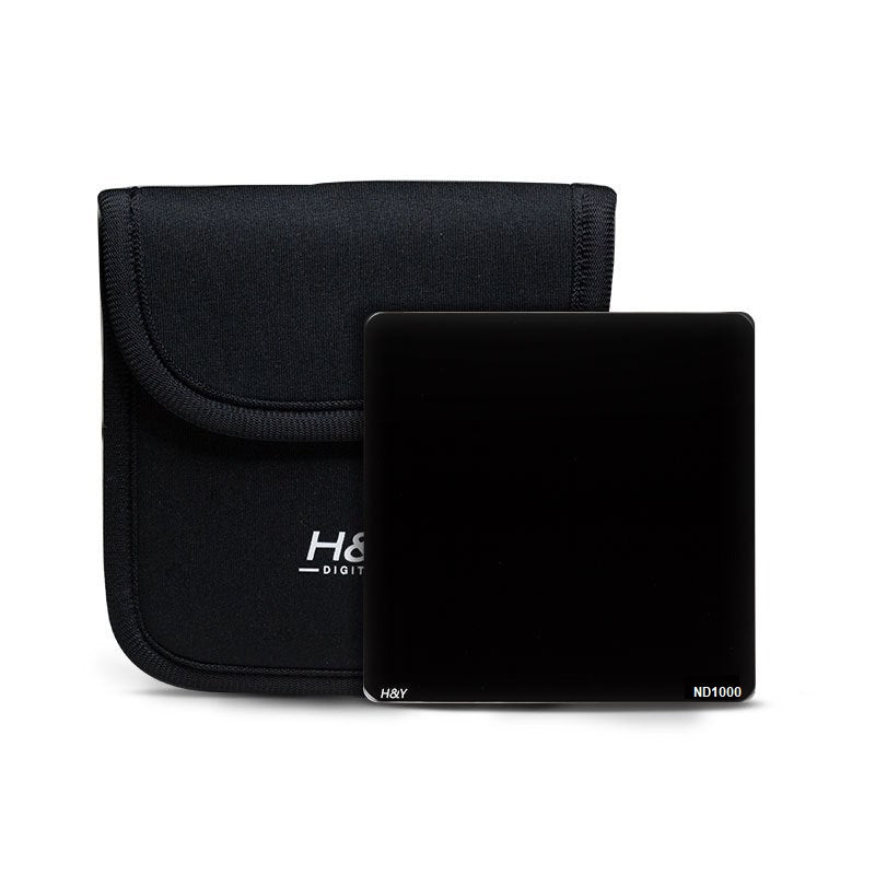 H&Y Neutral Density Filter 100x100mm ND1000 (10-stop) with Magnetic Frame - photosphere.sg