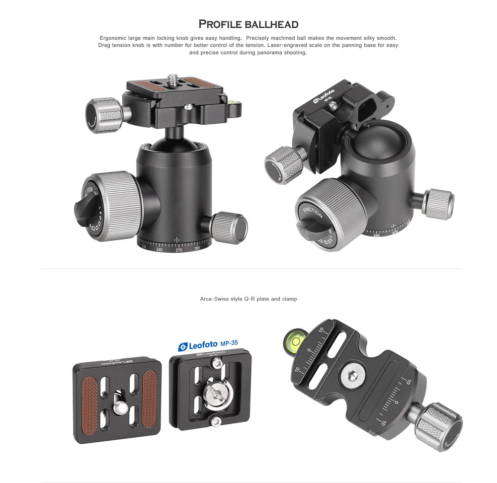 Leofoto Tripod LX-225CT+XB32Q - photosphere.sg