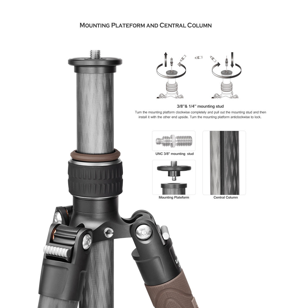 Leofoto Tripod LX-324CT+XB38 - photosphere.sg