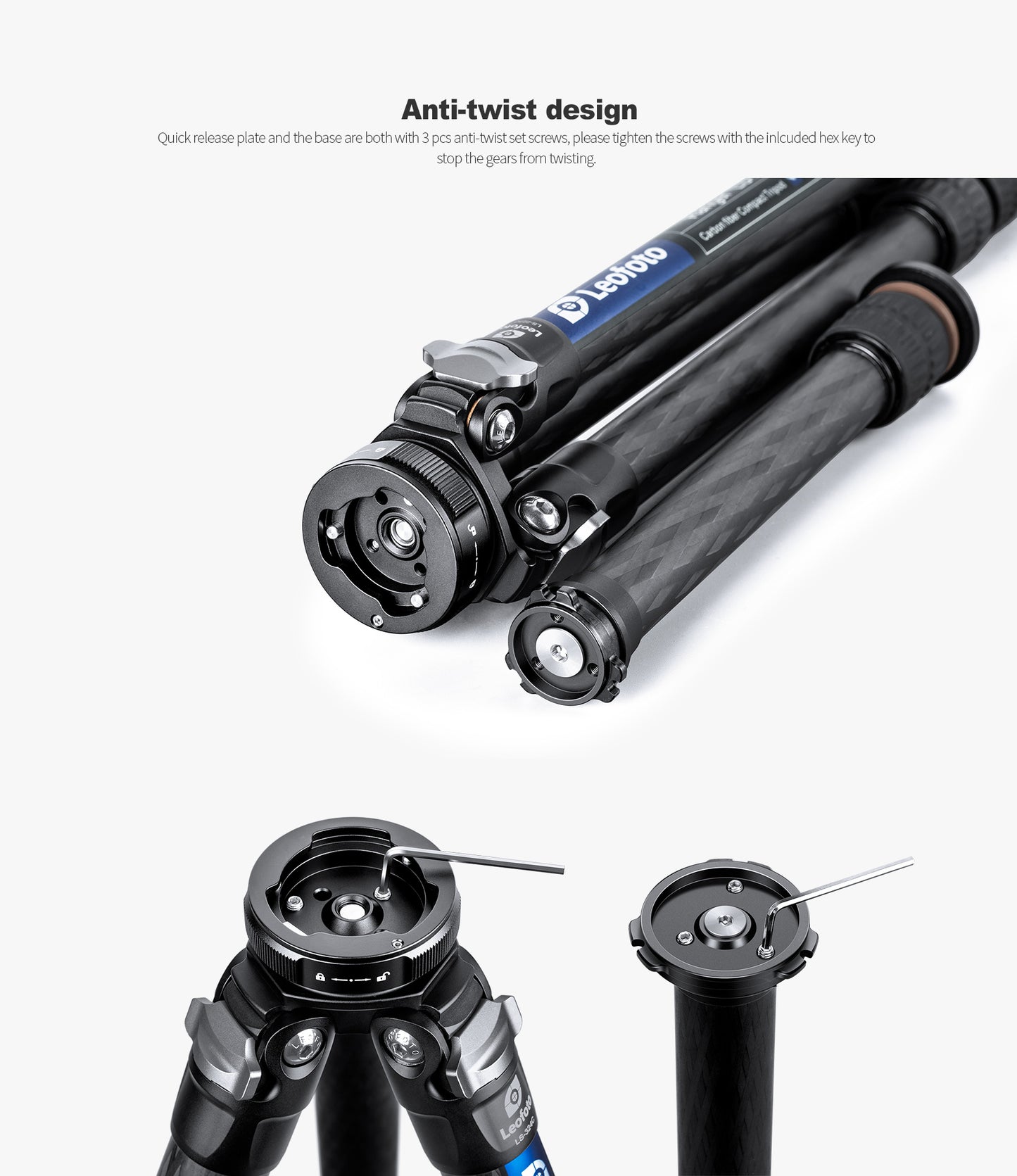 Leofoto QS-45/50/60/70 quick-link system