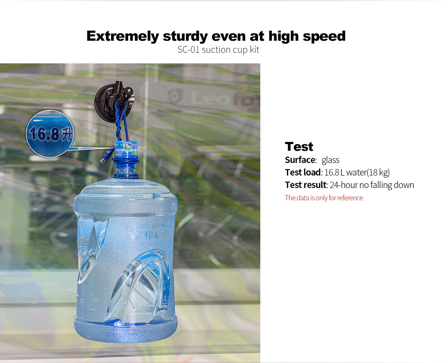 Leofoto SC-02/SC-02 kit suction cup