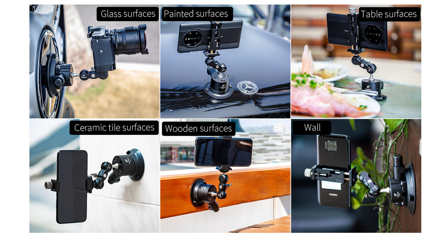 Leofoto SC-02/SC-02 kit suction cup