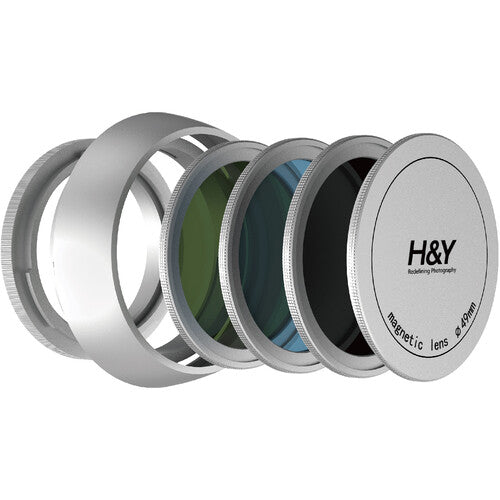 H&Y Circular Magnetic Filter ND Kit (UV,CPL, ND64) - ZV-1, GR3, X100V