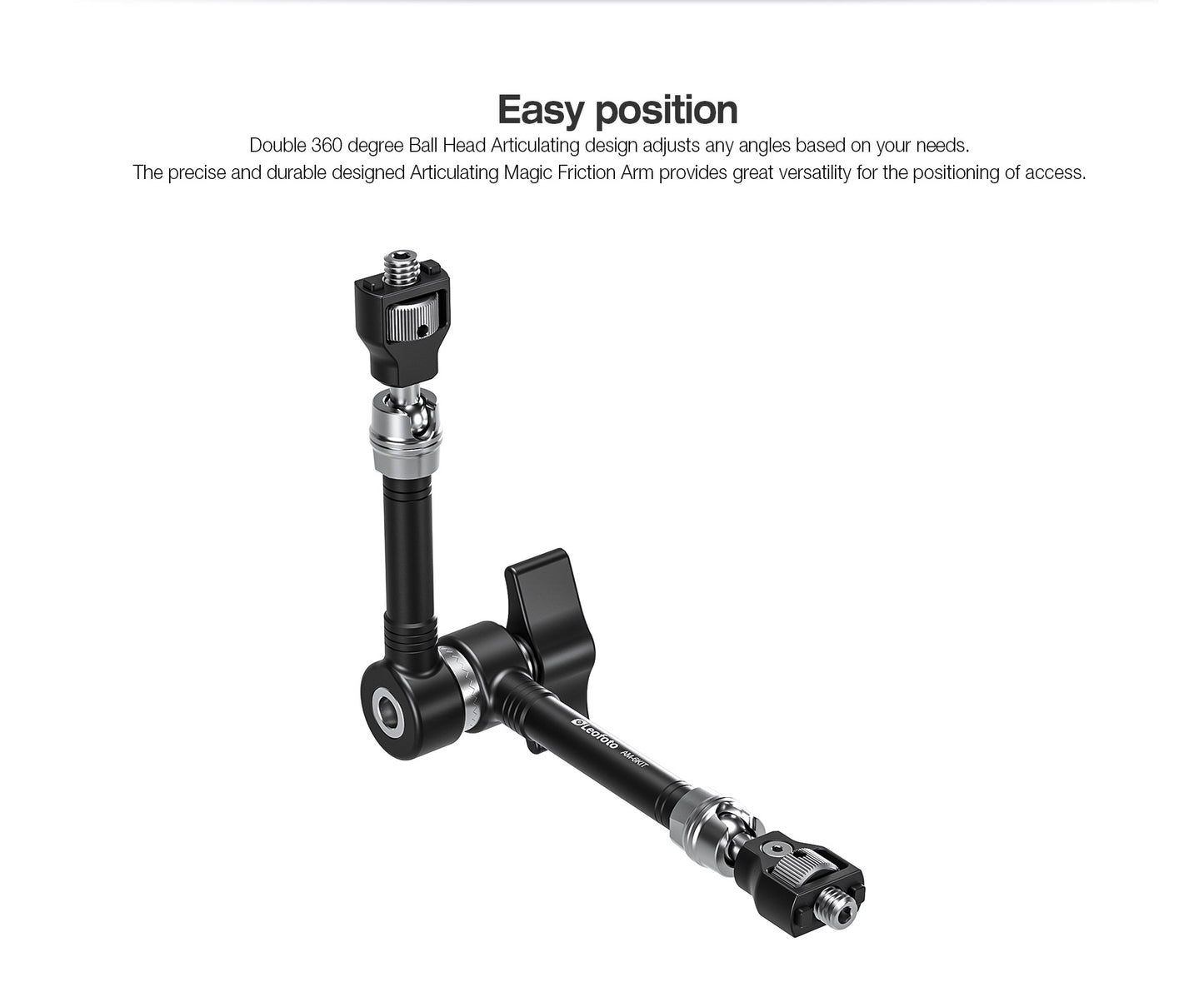 Leofoto AM-6Kit (Heavy Duty) Magic Arm