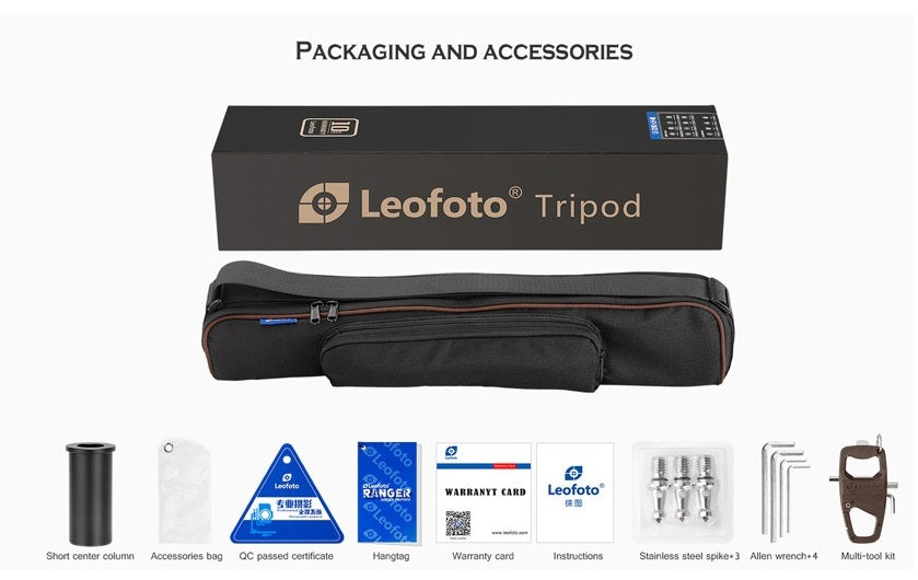 Leofoto Tripod LX-225CT+XB32Q - photosphere.sg