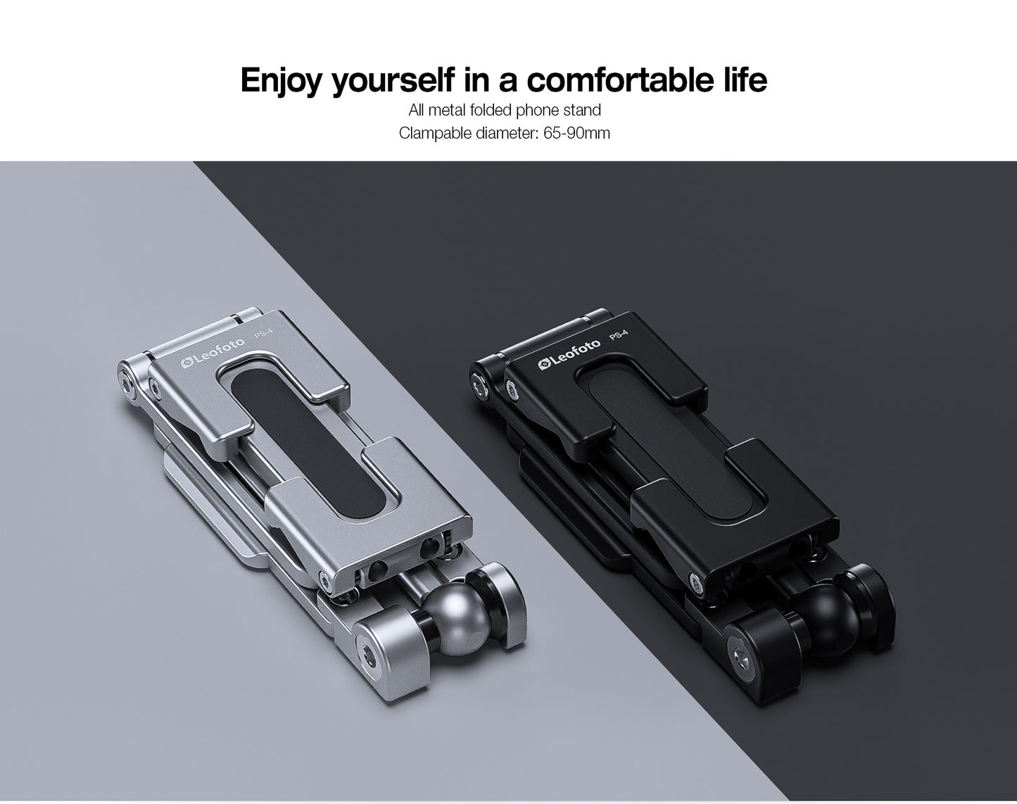 Leofoto Phone Stand and Clamp PS-4