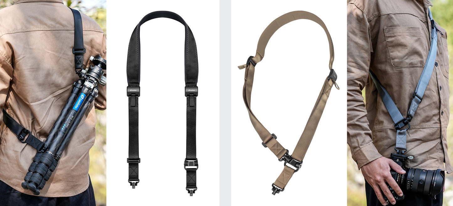 Leofoto SP-02 Quick Detach QD carrying strap for tripod/equipment