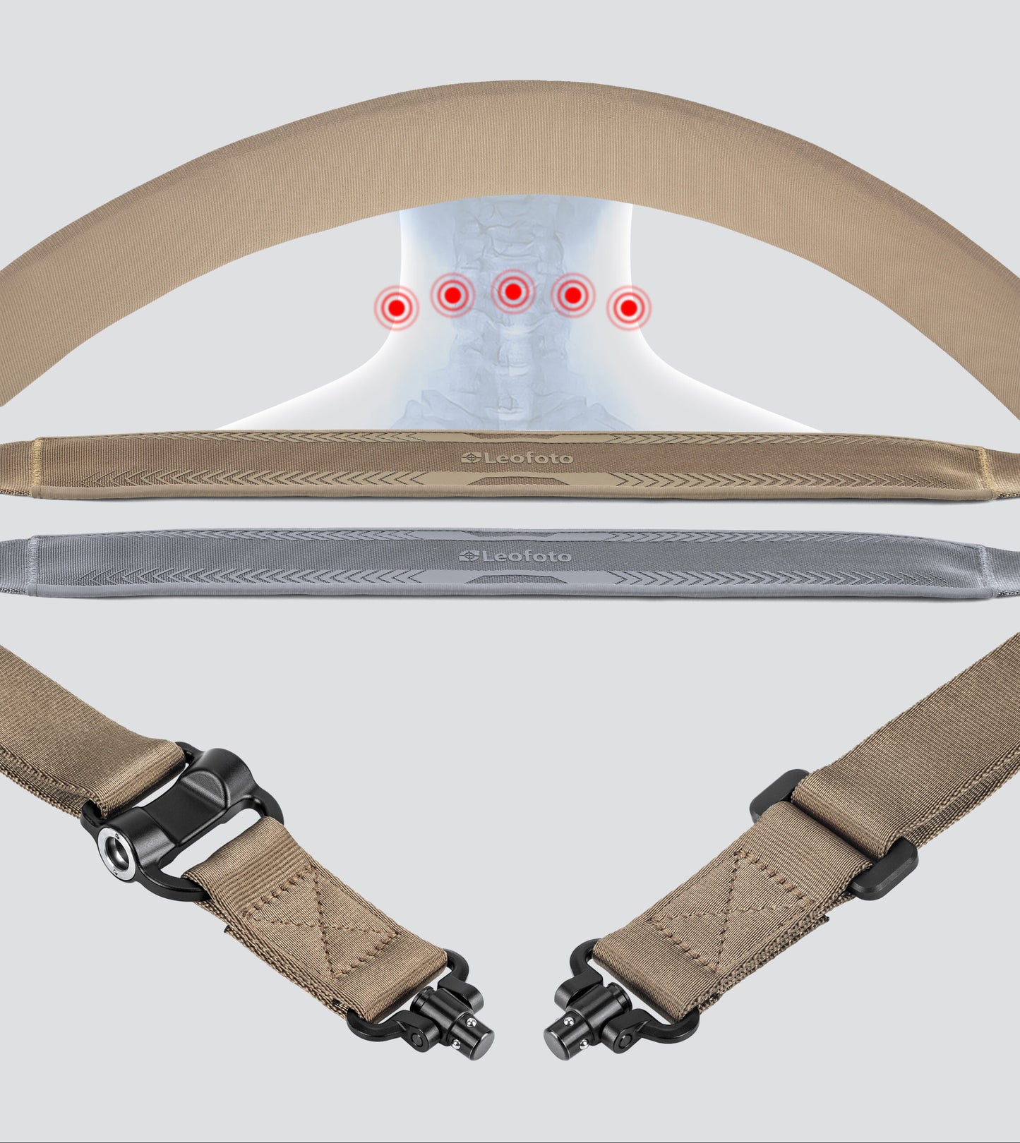 Leofoto SP-02 Quick Detach QD carrying strap for tripod/equipment
