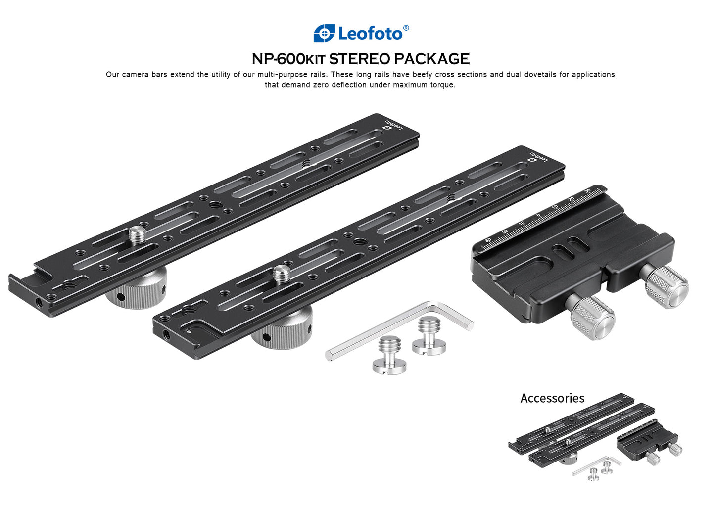 Leofoto NP-600Kit (includes a pouch)