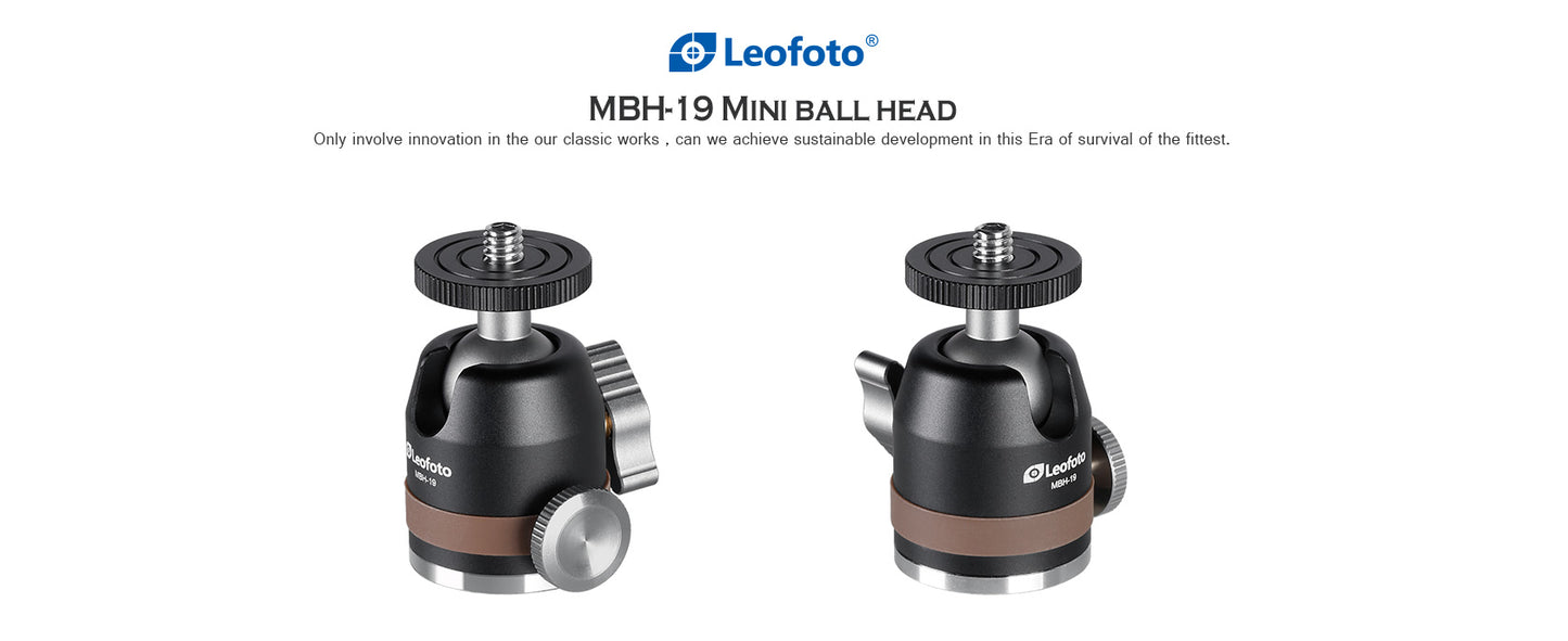 Leofoto MBH-19 Micro ballhead