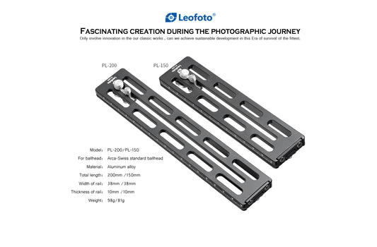 Leofoto PL-150/PL-200 long plate