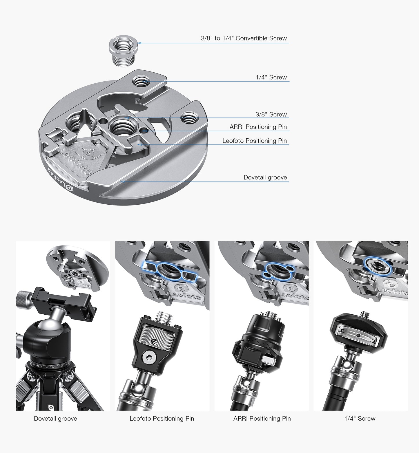 Leofoto Magsafe Phone Clamp PM-01