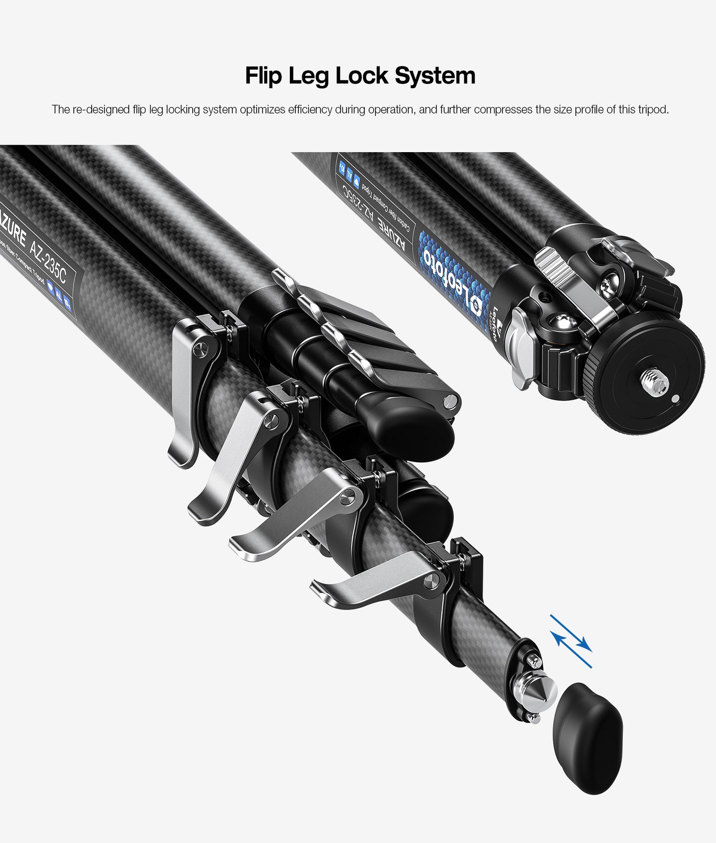 Leofoto "Azure" Tripod AZ-235C travel tripod (2025)