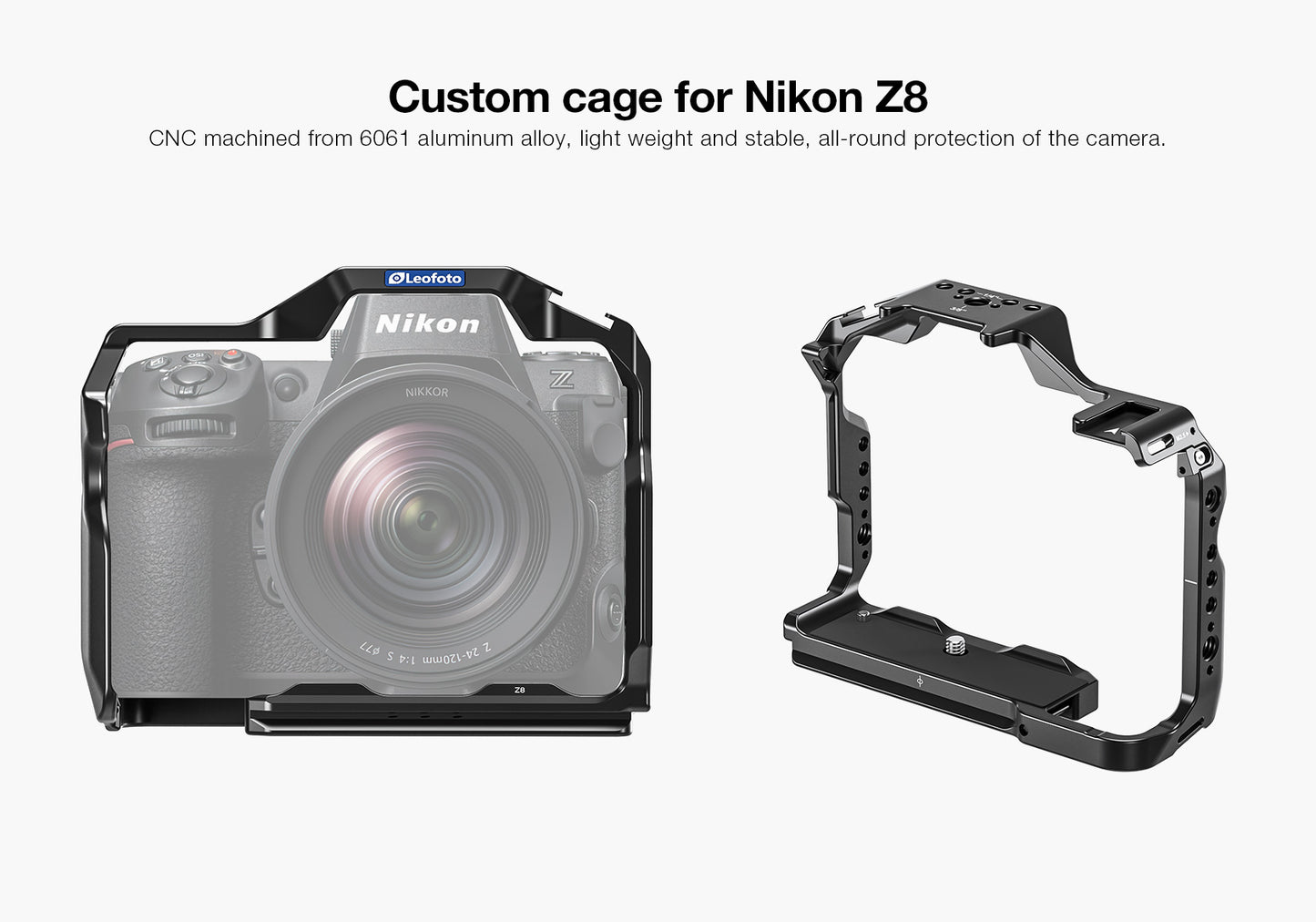 Leofoto Nikon Z8 Camera Cage