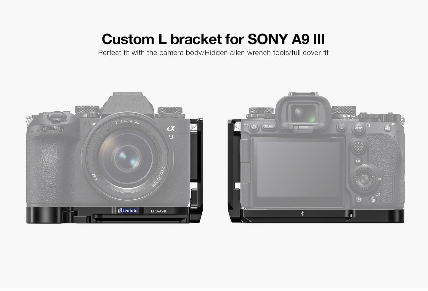 Leofoto LPS-A9iii L bracket for Sony A9iii/A1ii