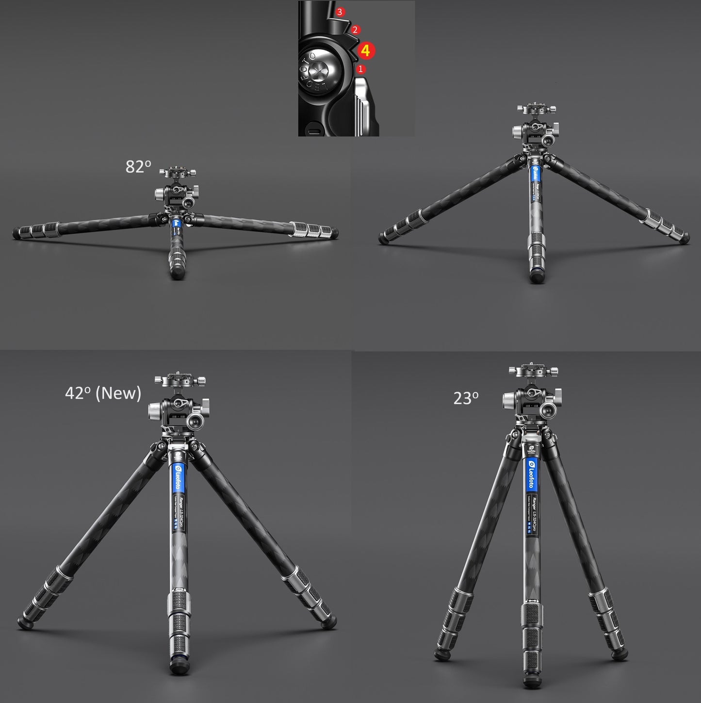 Leofoto Tripod LS-284CPRO & LS-324CPRO (2023)