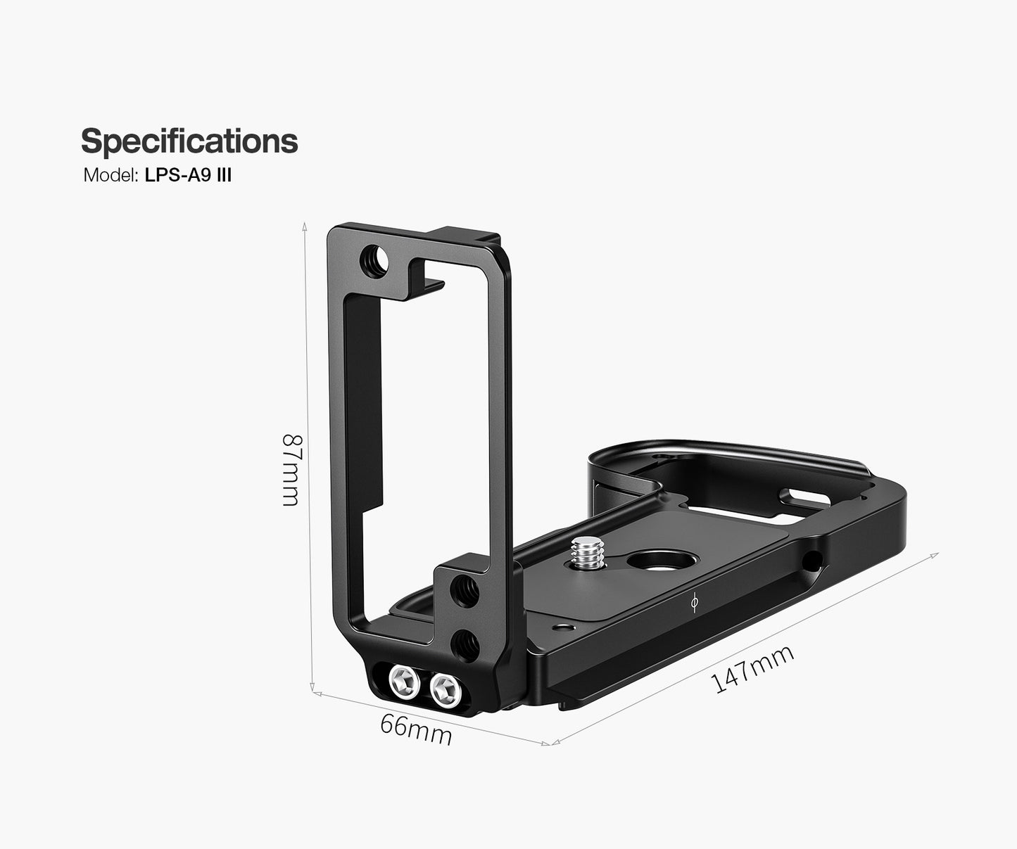 Leofoto LPS-A9iii L bracket for Sony A9iii/A1ii