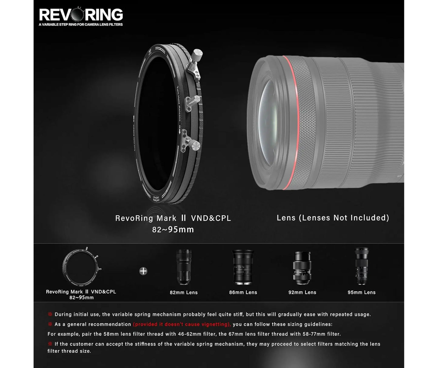 H&Y REVORING MArk II Variable ND3-ND1000 & Circular Polarizer Filter (2026)