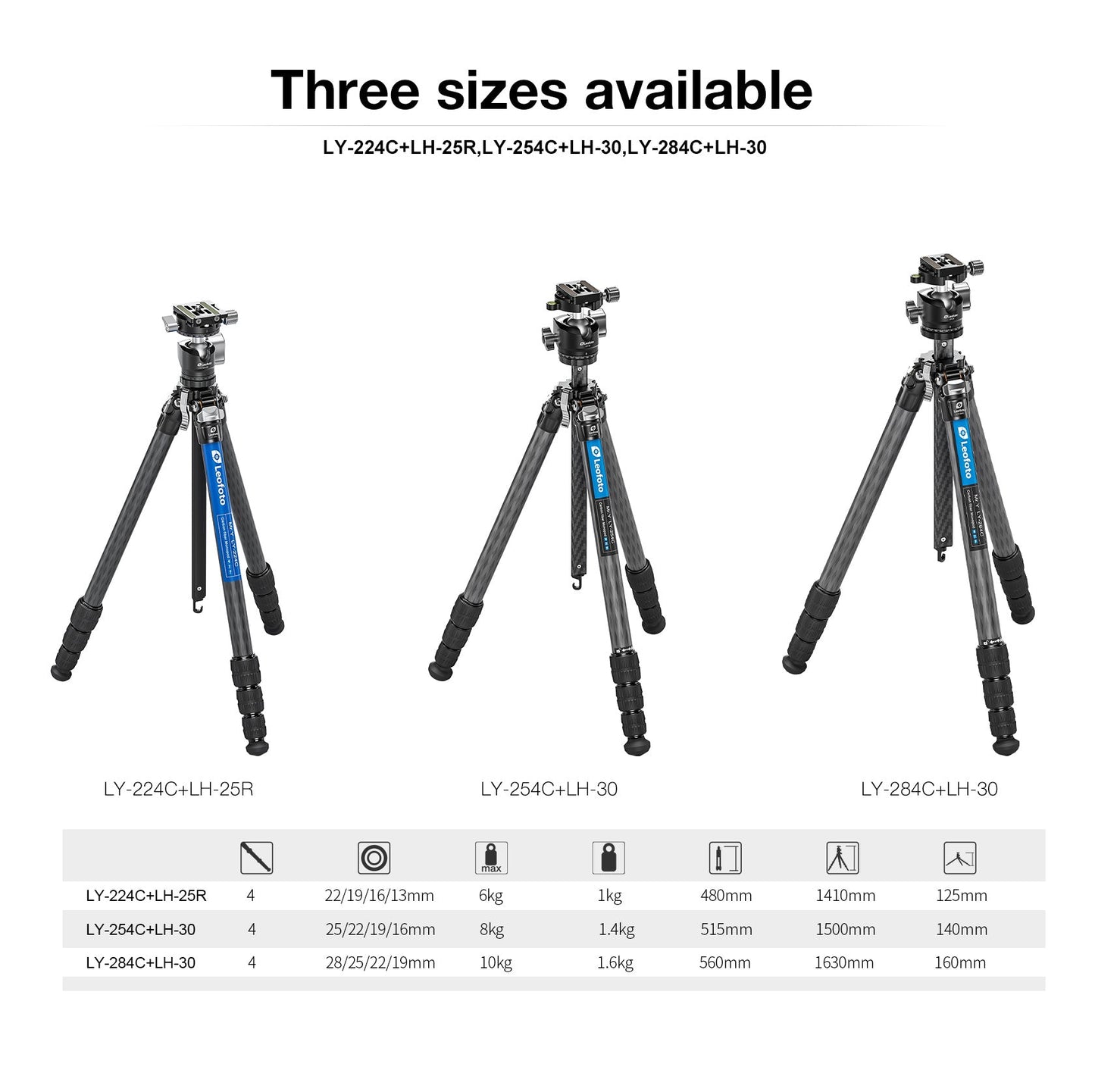 Leofoto "Mr Y" Tripod LY-284C + LH-30R