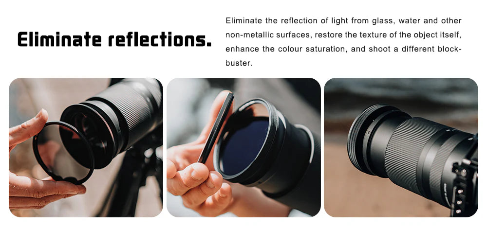 H&Y HD Evo-series Circular Polarizing (CPL) Filter