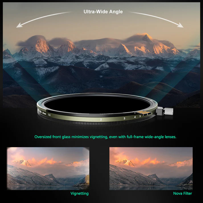 H&Y HD Nova-Series Magnetic Variable ND3-32 + CPL Filter Kit
