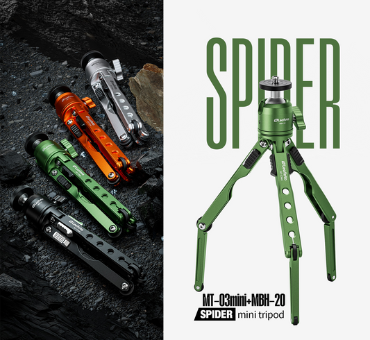 Leofoto Mini Tripod MT-03 Mini (2026) with Mini Ballhead MBH-20