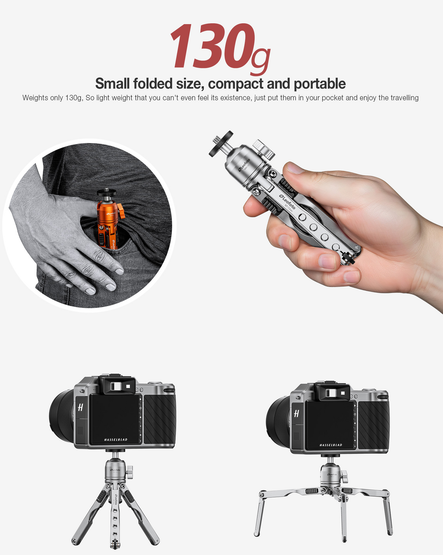 Leofoto Mini Tripod MT-03 Mini (2026) with Mini Ballhead MBH-20