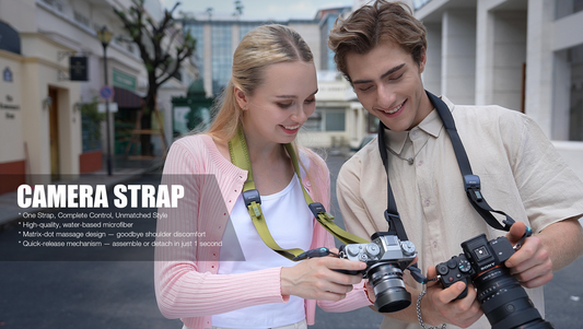 Leofoto L-CS-207/208/209/210 Microfibre camera strap