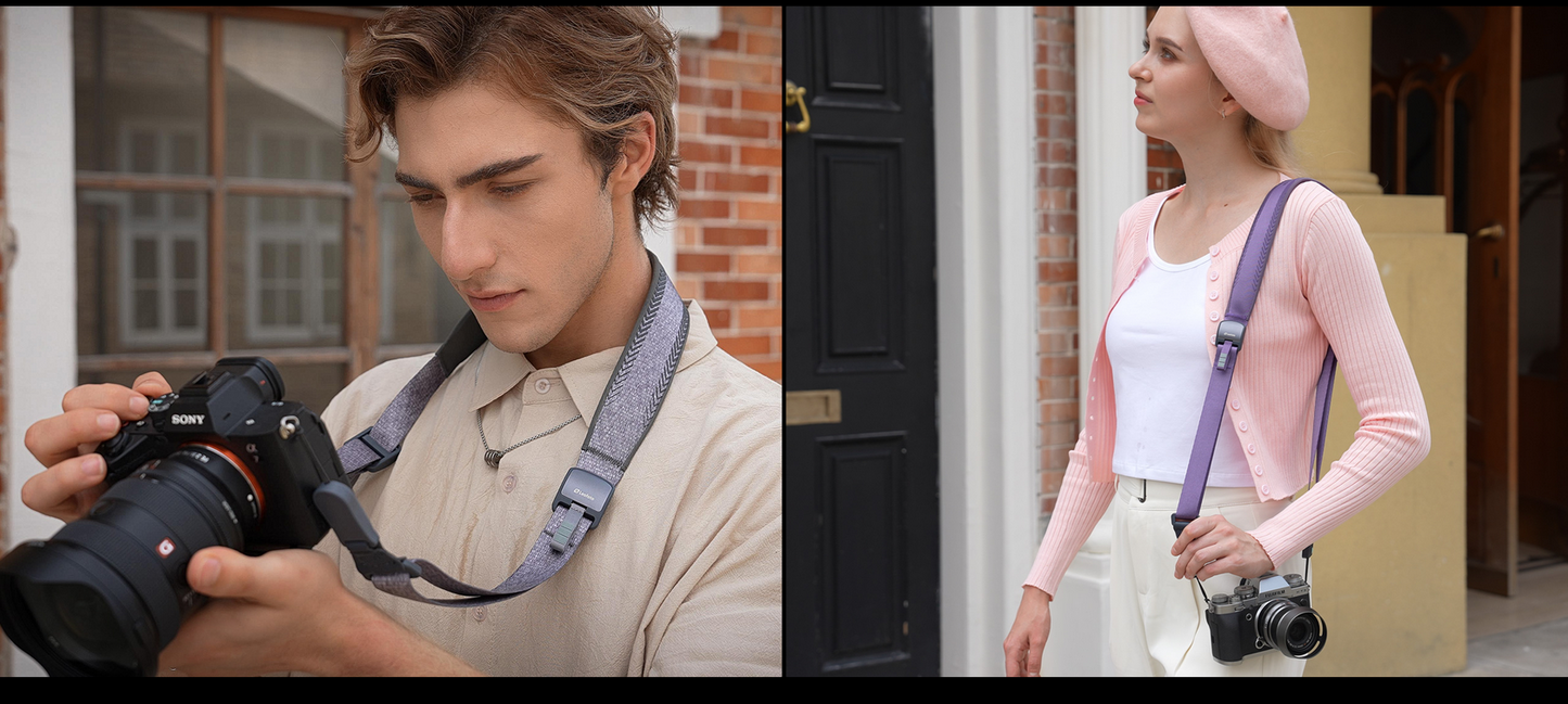 Leofoto L-CS-207/208/209/210 Microfibre camera strap