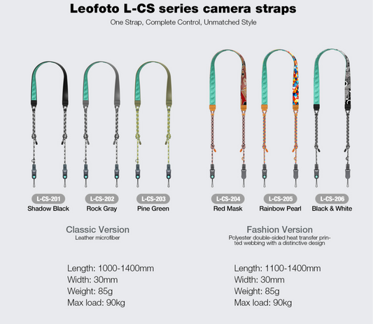 Leofoto L-CS-20x Braided camera strap