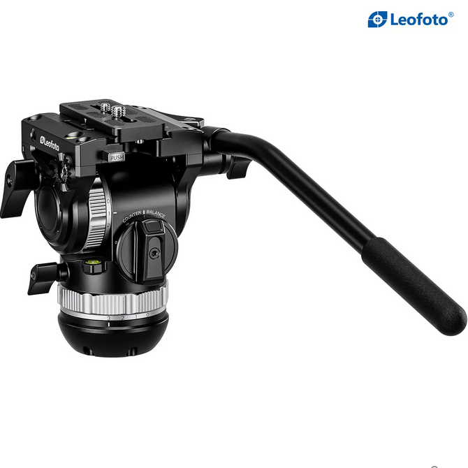 Leofoto FH-5L (level clamp)/FH-5 (screw clamp) 75mm bowl fluid head with counterbalance (2026)
