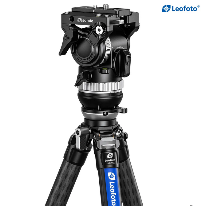 Leofoto FH-5L (level clamp)/FH-5 (screw clamp) 75mm bowl fluid head with counterbalance (2026)