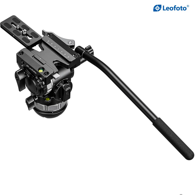 Leofoto FH-5L (level clamp)/FH-5 (screw clamp) 75mm bowl fluid head with counterbalance (2026)