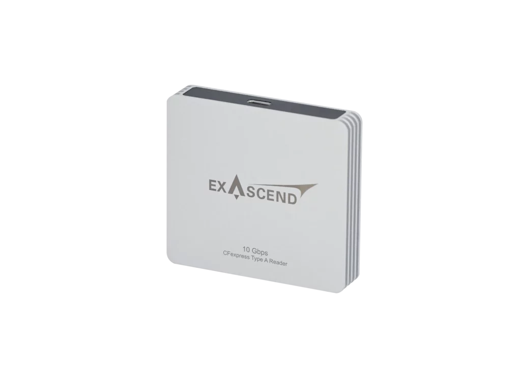 Exascend CFexpress Type A – Single-slot Card Reader (10 Gbps)