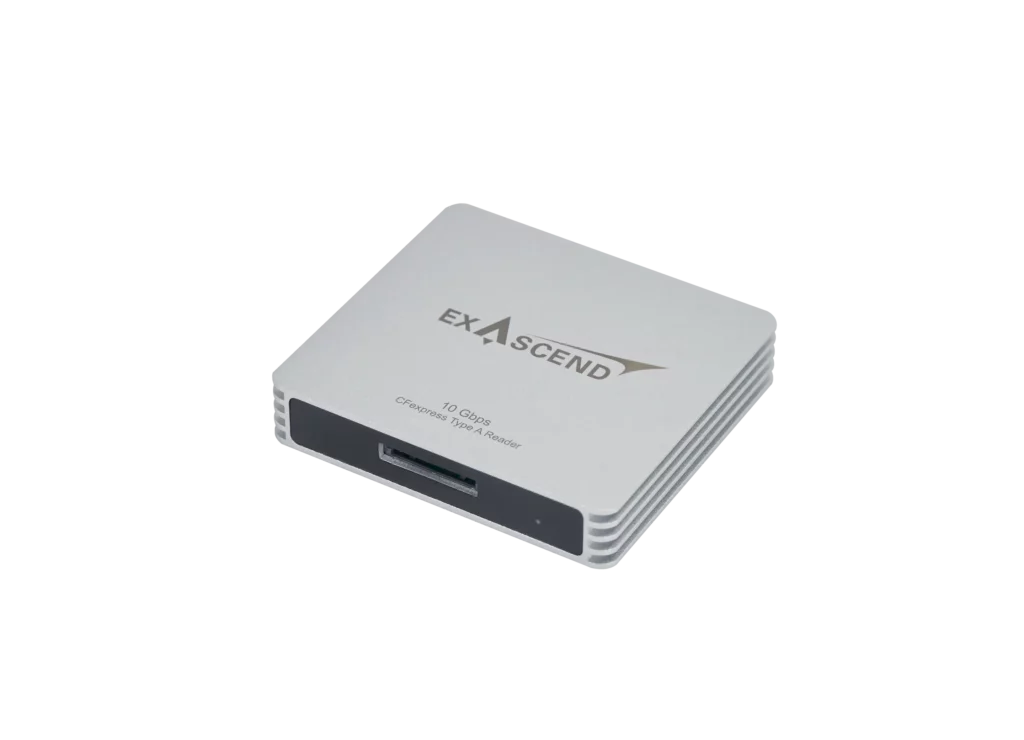 Exascend CFexpress Type A – Single-slot Card Reader (10 Gbps)