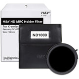H&Y Filters Drop-In K-Series Neutral Density 3.0 Filter (10 Stops) for H&Y Filters 100mm K-Series Filter Holder - photosphere.sg