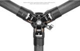Leofoto Tripod LS-365CEX Carbon Fiber 5 Section with Built-in Leveling Base 15° Tilt