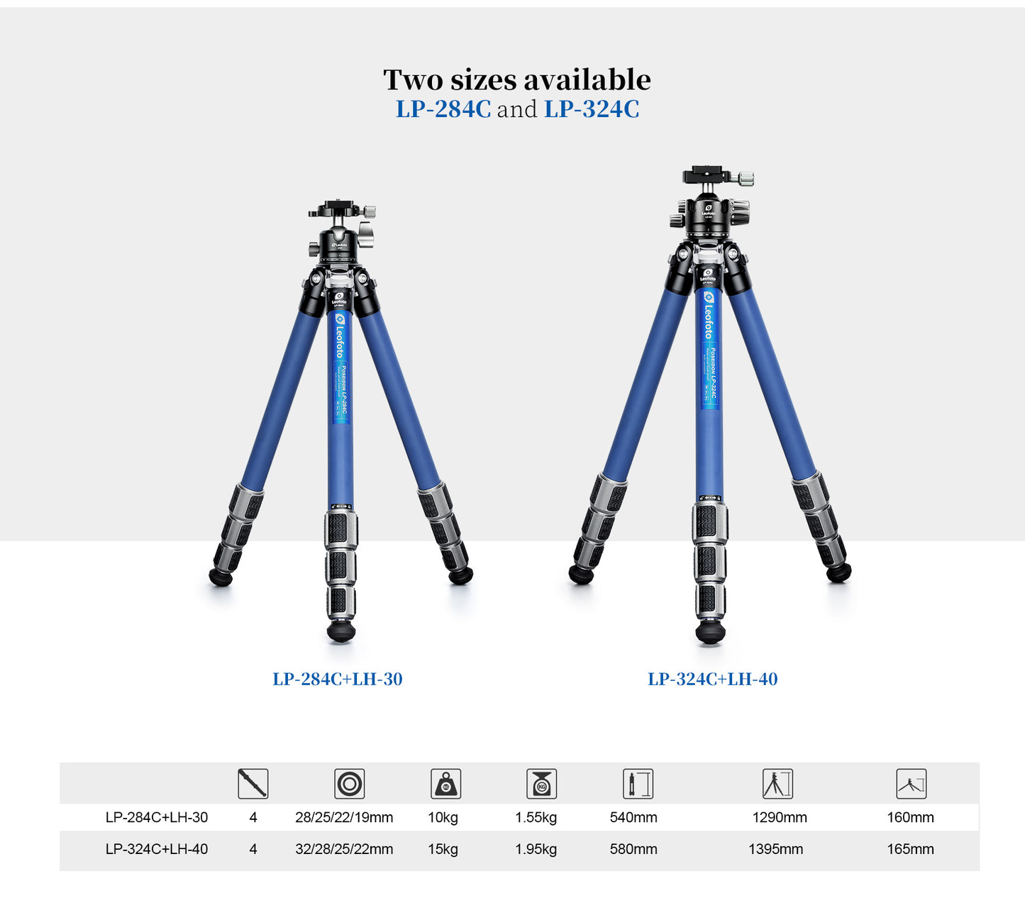 Leofoto Poseidon Tripod LP-284C/LP-324C (Waterproof)