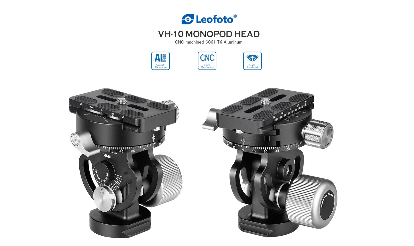 Leofoto VH-10 Monopod head