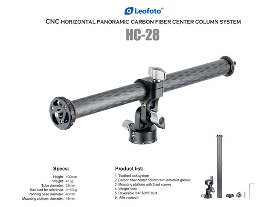 Leofoto HC-28/32 articulating center column