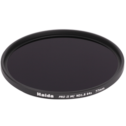 Haida Multi-coating ND1.8, 64x, 6 stops  (PROII) Filters - 95mm only (non-slim) - photosphere.sg