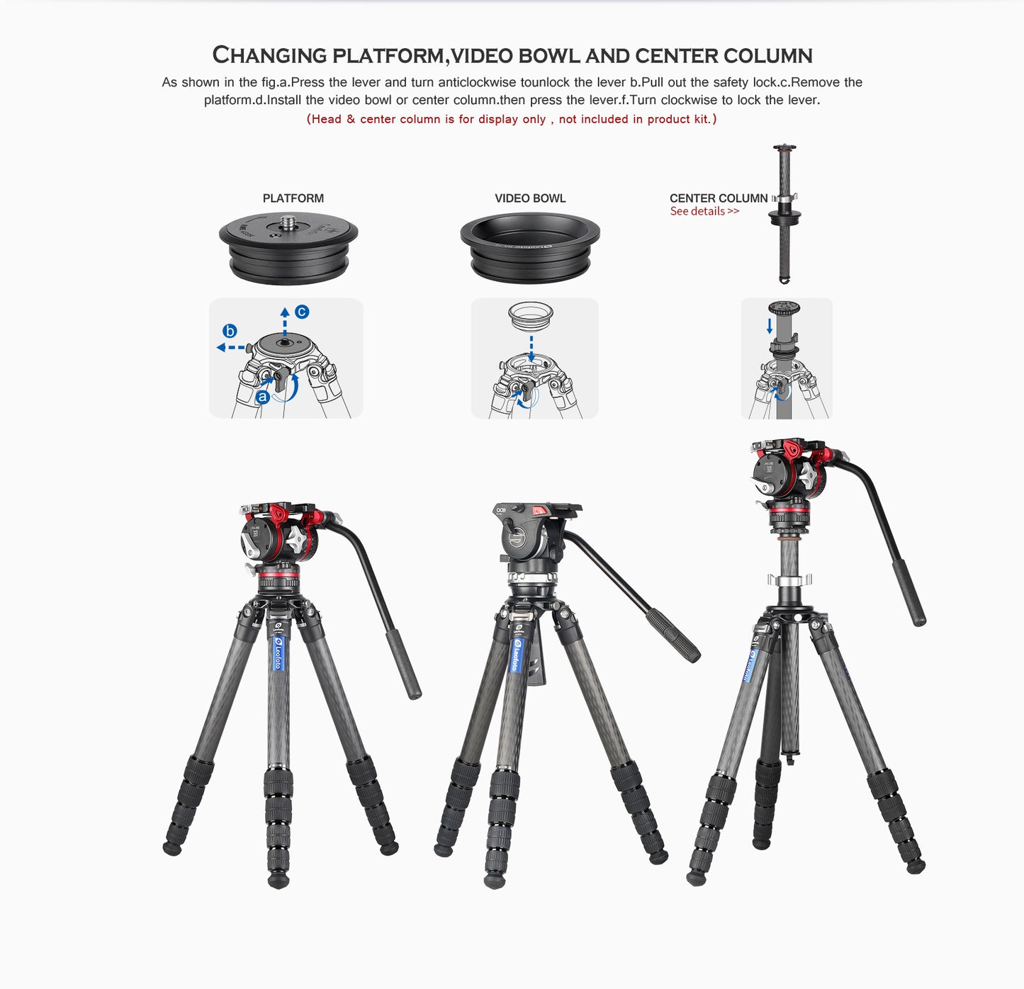 Leofoto LM-405C Tripod