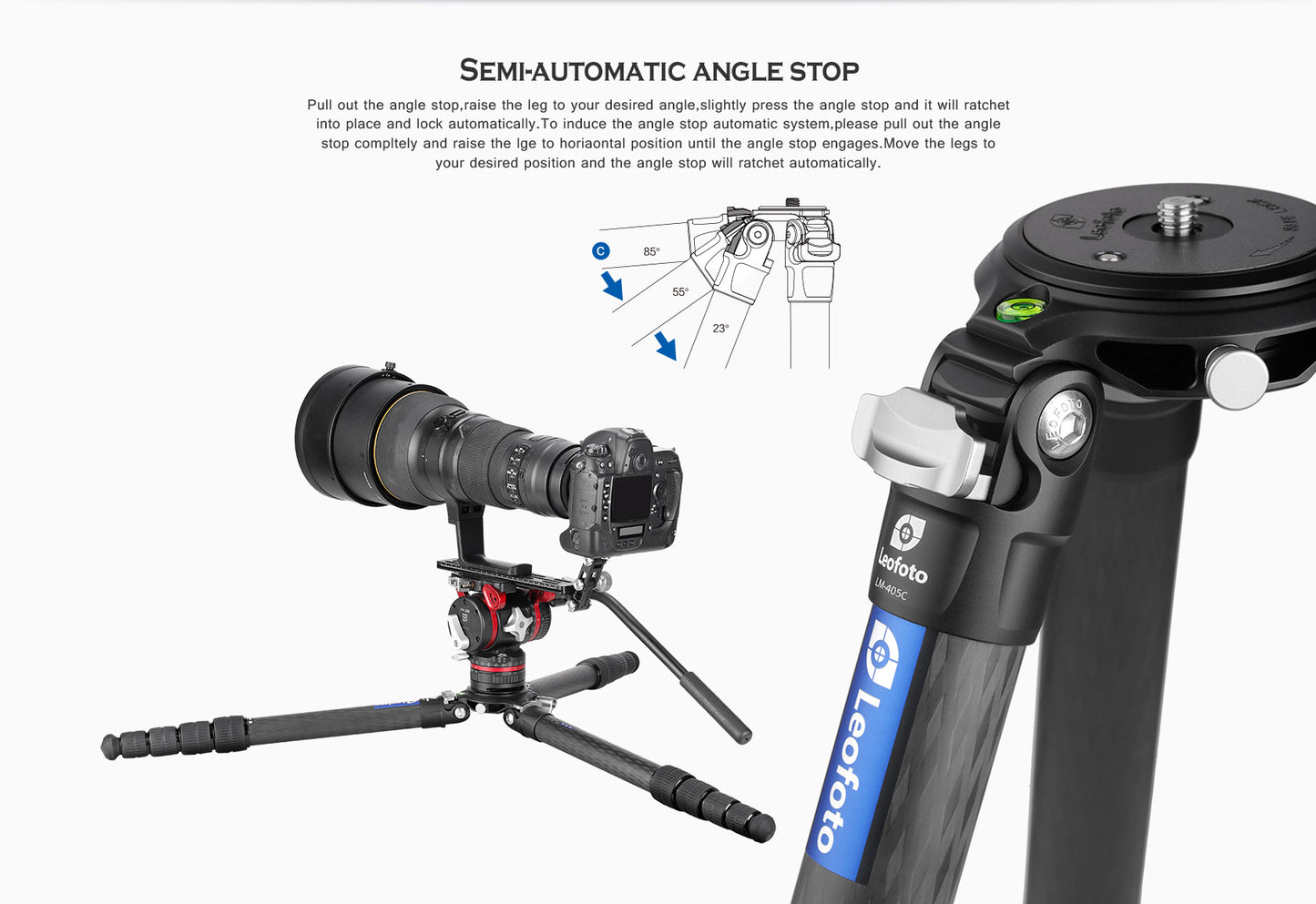 Leofoto LM-405C Tripod