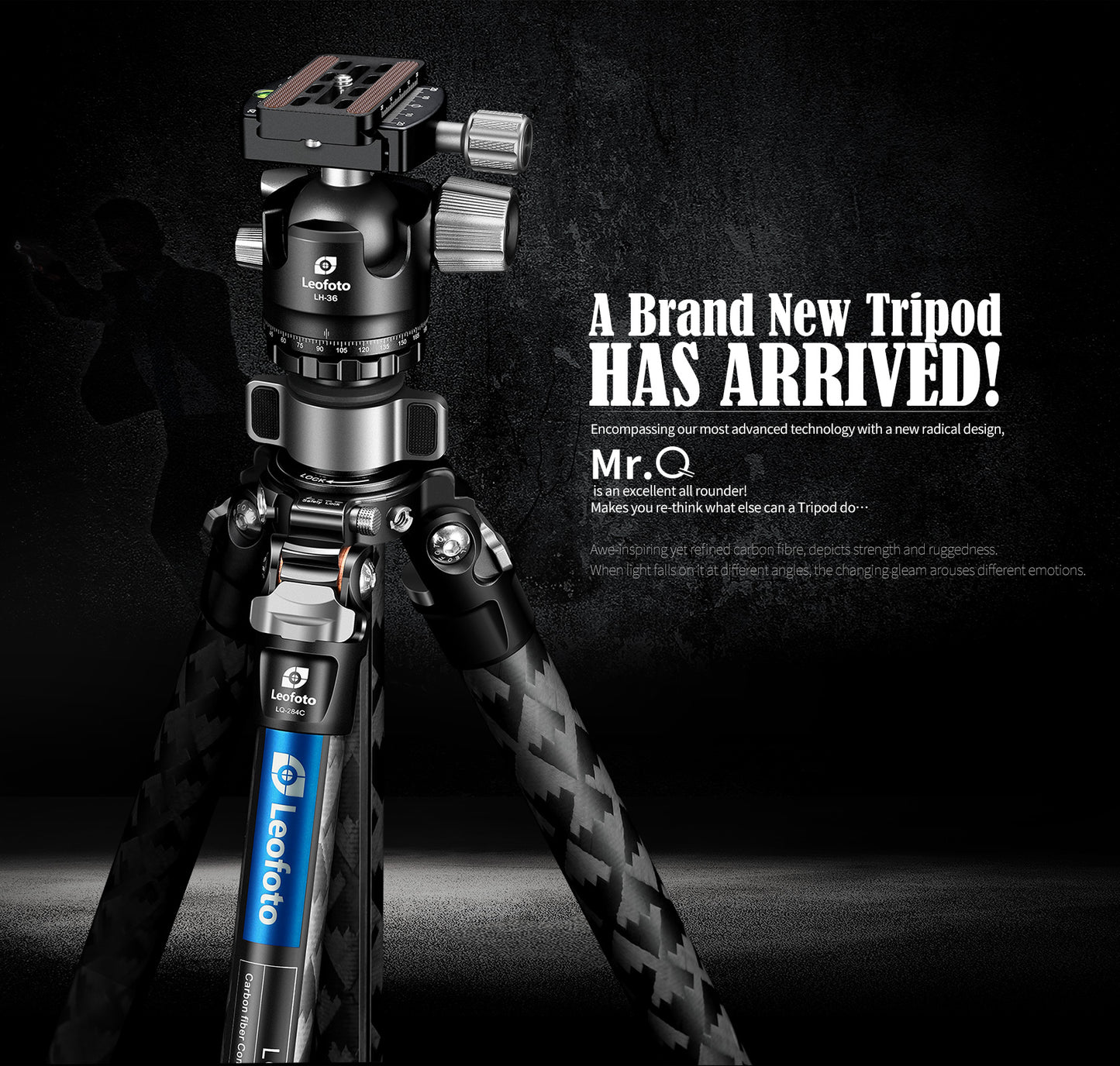 Leofoto Tripod LQ-284C/LQ-324C/LQ-365C (Mr Q)