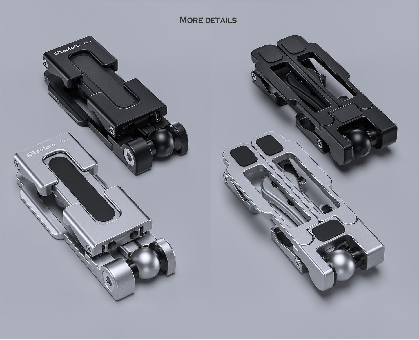 Leofoto Phone Stand and Clamp PS-3