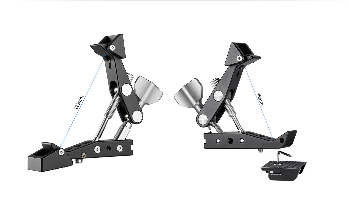 Leofoto MC-100 Multipurpose clamp, CF-6 and LH-25R bundle