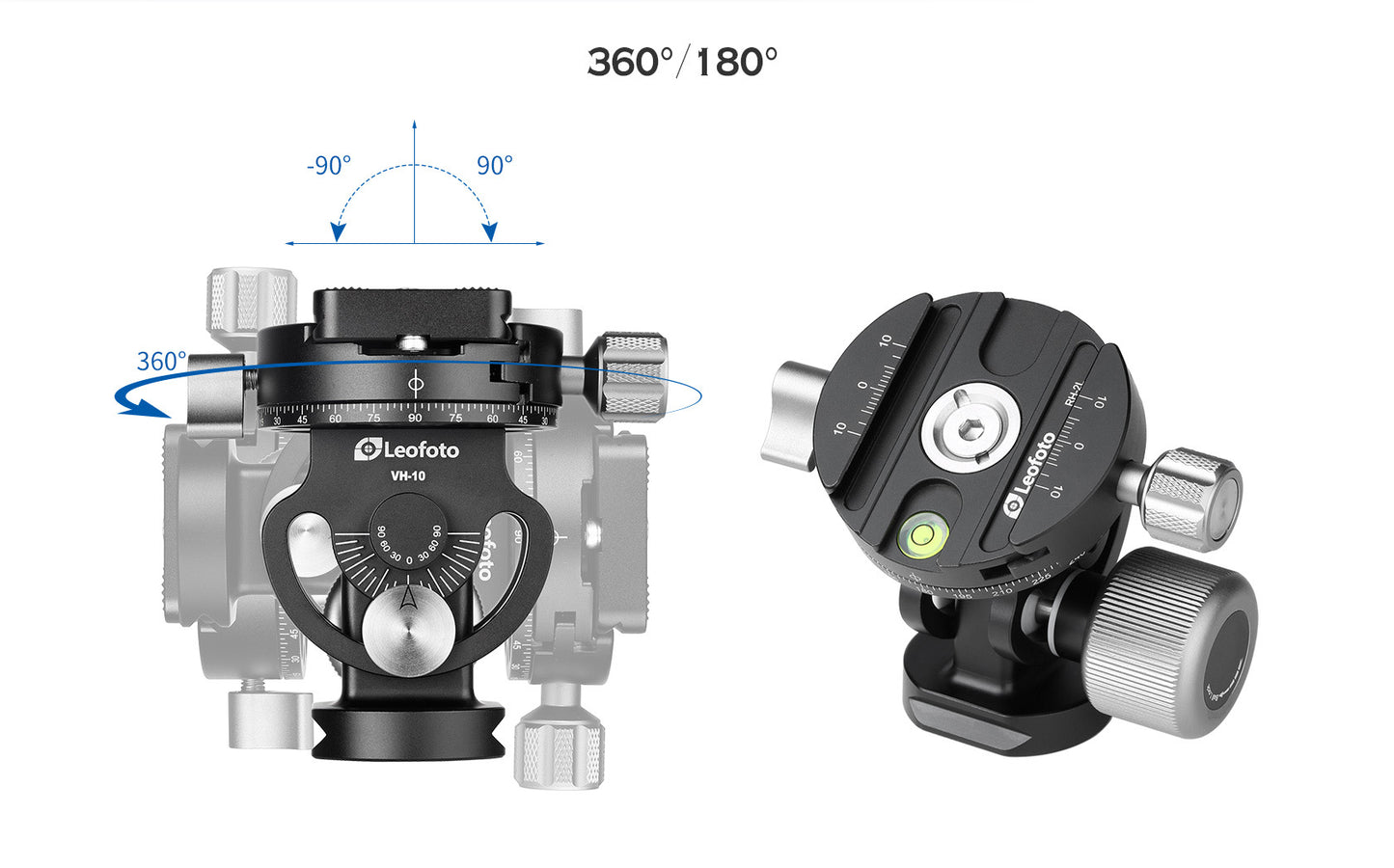 Leofoto VH-10 Monopod head