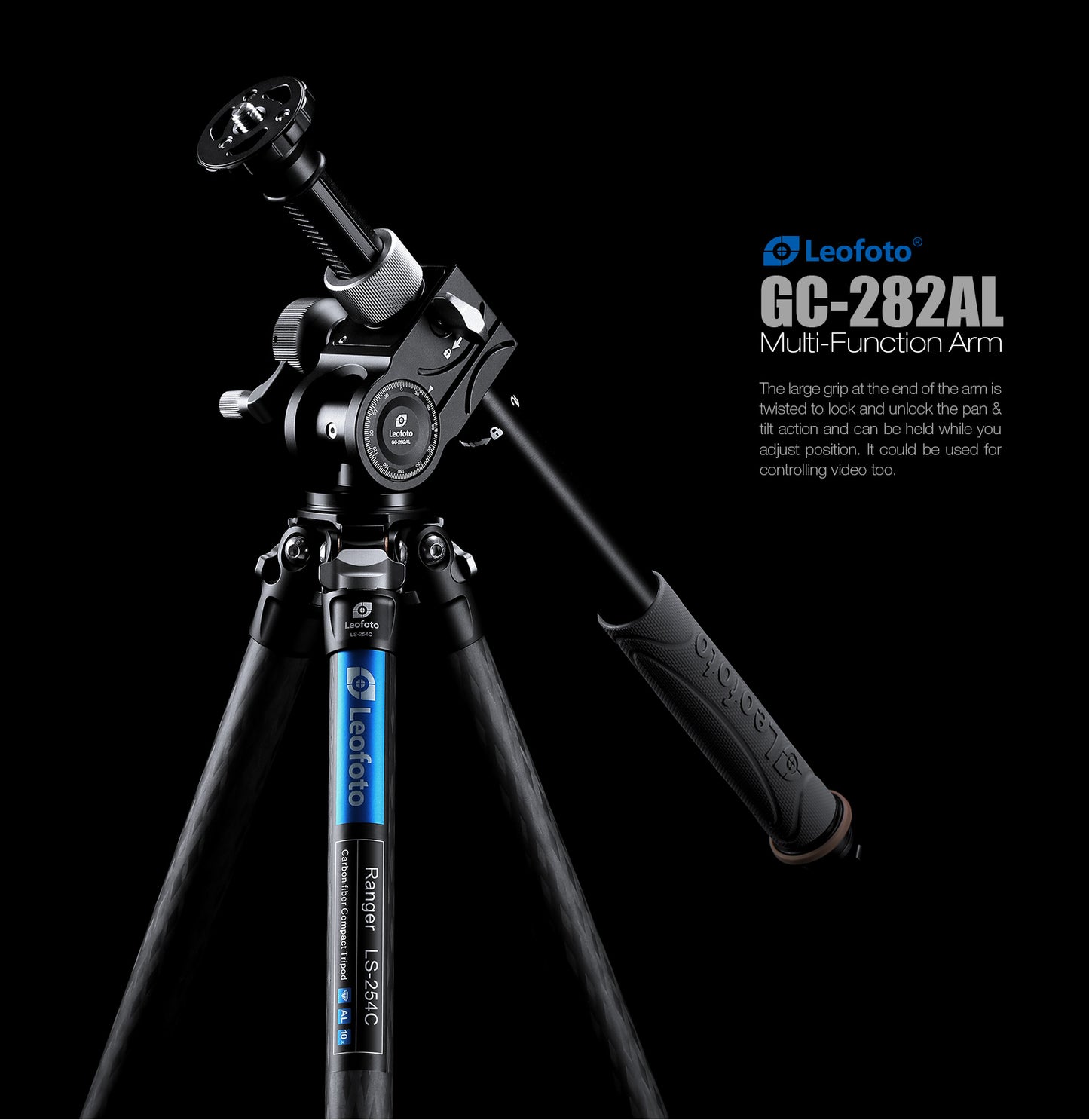 Leofoto GC-282AL geared articulating multi-function arm